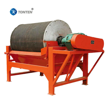 Separador magnético húmedo de mineral Tambor Máquina de separación de hierro de polvo magnético