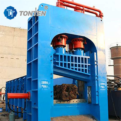 Máquina de corte de chatarra de acero totalmente automática Tijeras de pórtico industria de la construcción