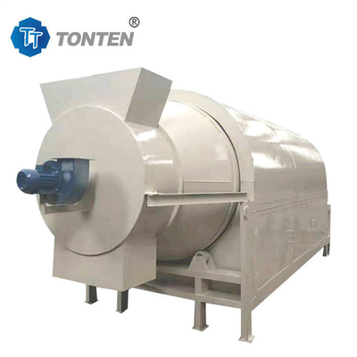 Máquina de secado con rodillos de soja y cacahuetes Máquina de secado de grano en polvo