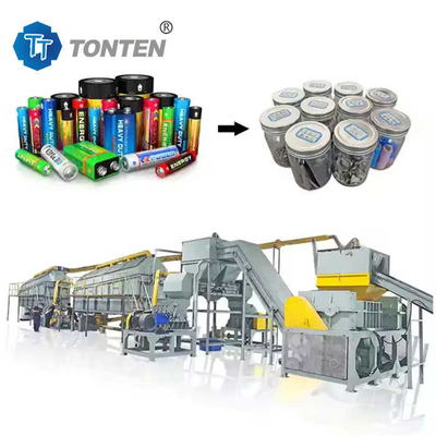 Máquina de reciclaje de baterías de iones de litio con ácido de plomo desechado