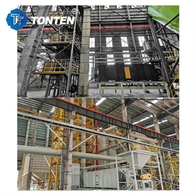TONAS de línea de producción de la máquina de triturador de vidrio industrial para la arena 6-25t por lote