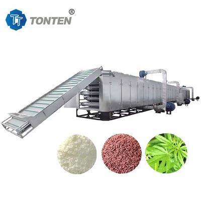 Máquina de secado de cinturón de malla de chile de múltiples capas deshidratador de acero inoxidable Frutas alimenticias