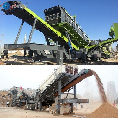 Maquinaria de trituración de piedra de cantera para la construcción de hormigón