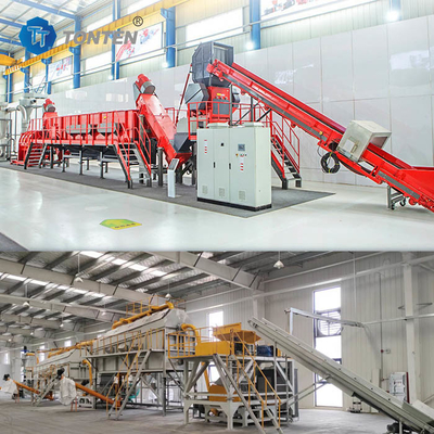 Fabrica de equipos de máquinas de reciclaje de baterías de automóviles de litio 110kw