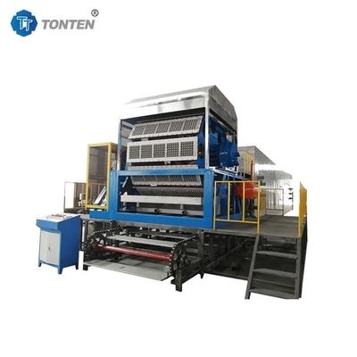 Máquina de moldear bandejas de huevos, papel, pasta de huevo, bandejas de café, máquina de hacer bandejas