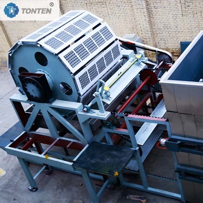 Reciclar el papel de desecho y la bandeja de huevos máquina de fabricación de papel máquina de moldeo de pasta de papel