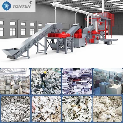 Máquina de trituración electrónica de basura trituradora de residuos 1000KG