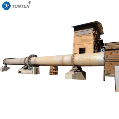 Línea de producción de horno rotativo de cemento residuos sólidos horno rotativo de cerámicas