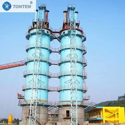 Horno de cemento rotativo vertical horno de cemento vertical residuos de construcción carbón gangue calcinación de cal