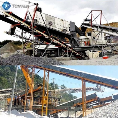 Proyecto de planta de clasificación de la máquina de segregación de residuos sólidos para el cribado de la demolición