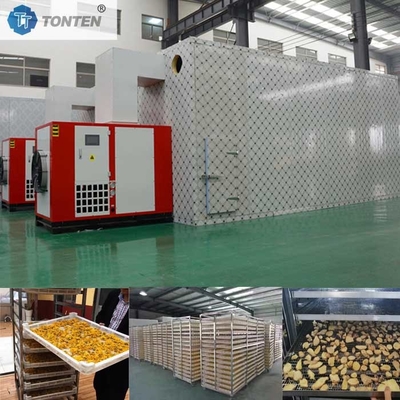 Máquina de secado de nueces con bomba de calor