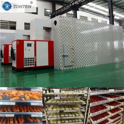 Seca con bomba de calor Productos del mar Pesca Flores Uvas Canela Secadora