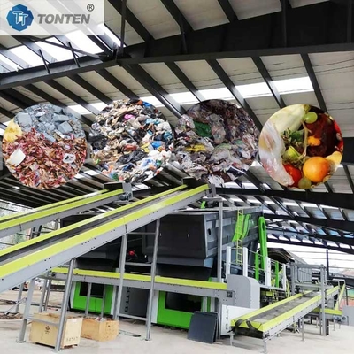 RDF Recycling Sorting Packaging Wrappers Cartones Plantas de residuos