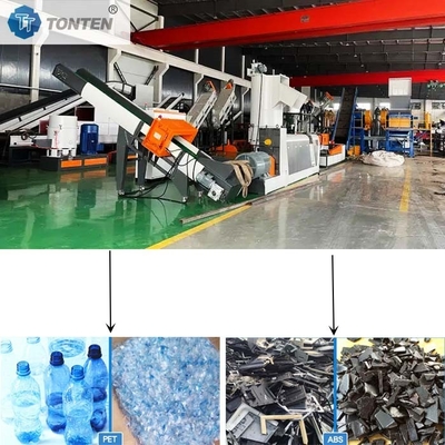 Fabrica de reciclaje de residuos de plástico de origen OEM