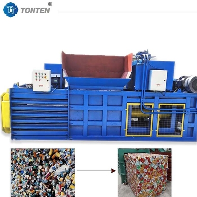 Botellas de plástico Máquina de embotellado hidráulico Horizontal 22kw Personalizado