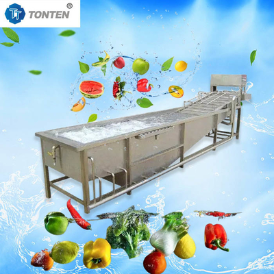 Máquina de limpieza de frutas y verduras de lechuga personalizada 500-1000 kg/hora
