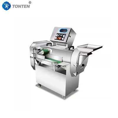 Máquina para cortar cebollas de mandioca y verduras Cortadora de papas
