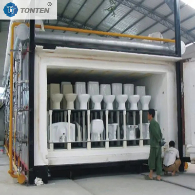 Equipo especial de horno de túnel grande totalmente automatizado Temperatura ajustable