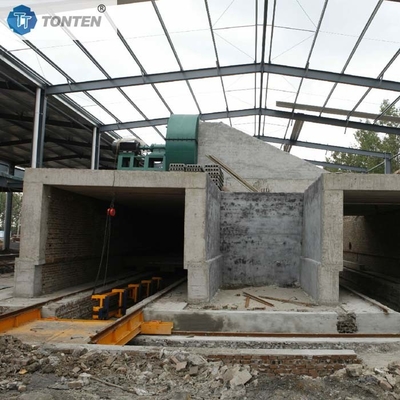 Equipo especial de horno de túnel grande totalmente automatizado Temperatura ajustable