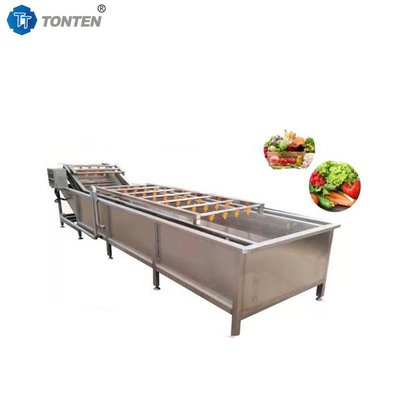 Lavadora de alimentos de alta eficiencia ideal para producir alimentos limpios y seguros