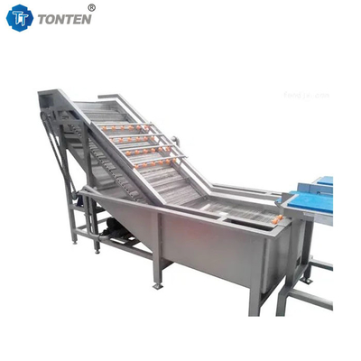 Máquina de limpieza de alimentos mecanizada eficiente Procesamiento de verduras y frutas