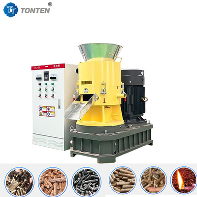 Máquina de pellets de paja de arroz de biomasa y pellets de café de cáscara