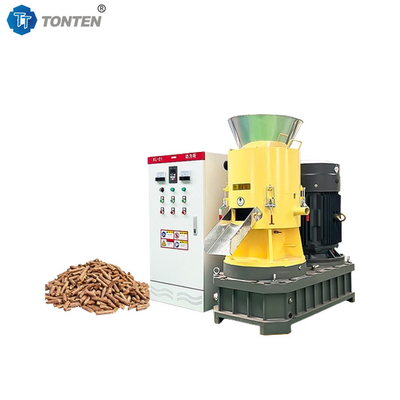 Máquina de pellets de madera de biomasa paja polvo de sierra pellets de máquina de combustible pelletización