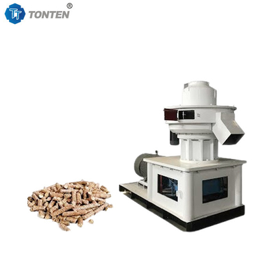 Máquina de pellets de madera de biomasa paja polvo de sierra pellets de máquina de combustible pelletización