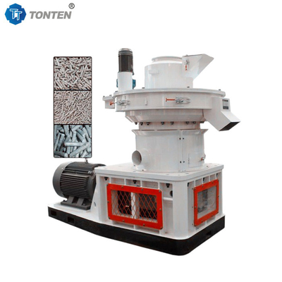 Máquina de pellets de paja de arroz de biomasa y pellets de café de cáscara
