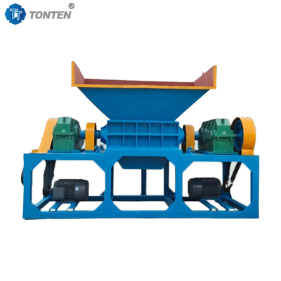 Trituradora de neumáticos de chatarra Mini máquina de trituración de basura de papel de metal