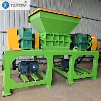 Trituradora de neumáticos de chatarra Mini máquina de trituración de basura de papel de metal