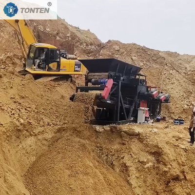 Separador de barro y piedra Minería de cribado de tierra, arena y piedra Separador de máquina