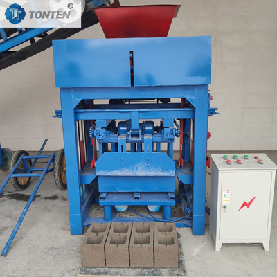 Línea de fabricación de bloques huecos de ladrillo de hormigón con bloqueo automático completo