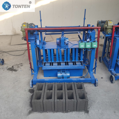 Máquina de hacer ladrillos de hormigón de dos agujeros 220V Máquina de hacer ladrillos de dos fases