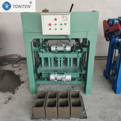Venta de fábrica operación sencilla DF4-35B máquina de ladrillo máquina hueca de hacer bloques