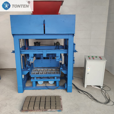 Línea de fabricación de bloques huecos de ladrillo de hormigón con bloqueo automático completo