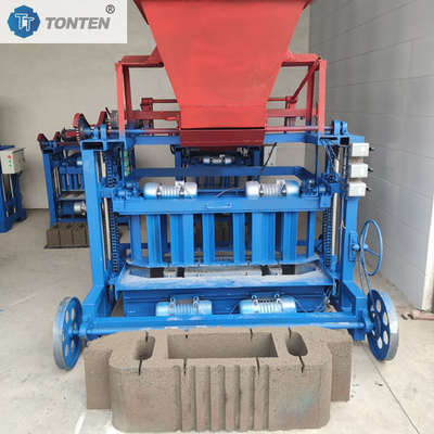 Máquina de fabricación de bloques semiautomática hueca hueca hormigón de cemento ladrillo