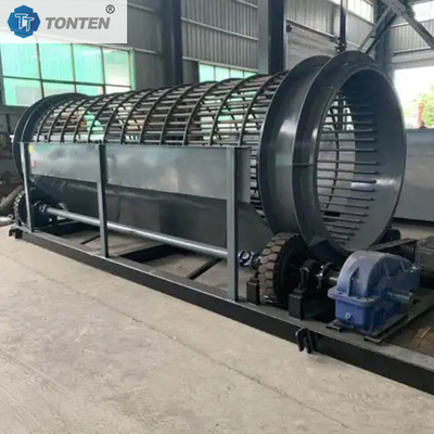 Máquina de cribado rotativo de operación continua de gran capacidad Rendimiento estable