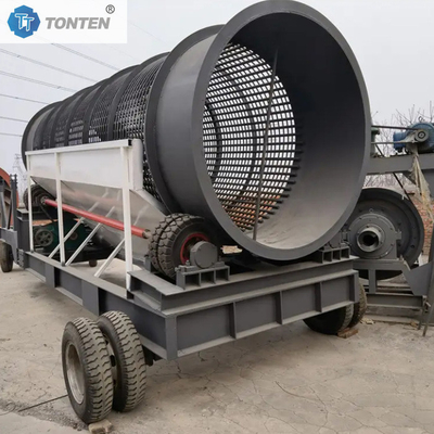 Máquina de cribado rotativo de operación continua de gran capacidad Rendimiento estable