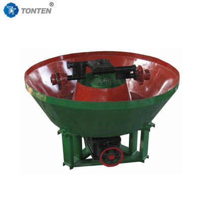 Máquina de molienda de oro de doble rueda de mineral de hierro húmedo Barita Máquina de molienda de cuarzo