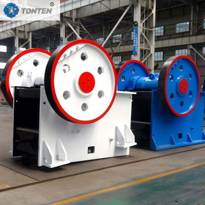 Maquina de trituración de mandíbulas de piedra caliza para fabricación de materiales de construcción de plantas de cemento