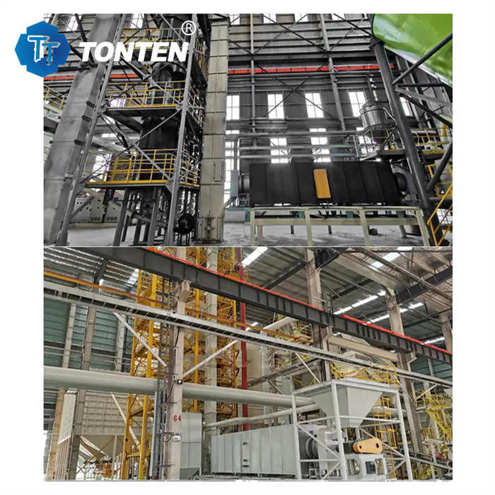 TONAS de línea de producción de la máquina de triturador de vidrio industrial para la arena 6-25t por lote
