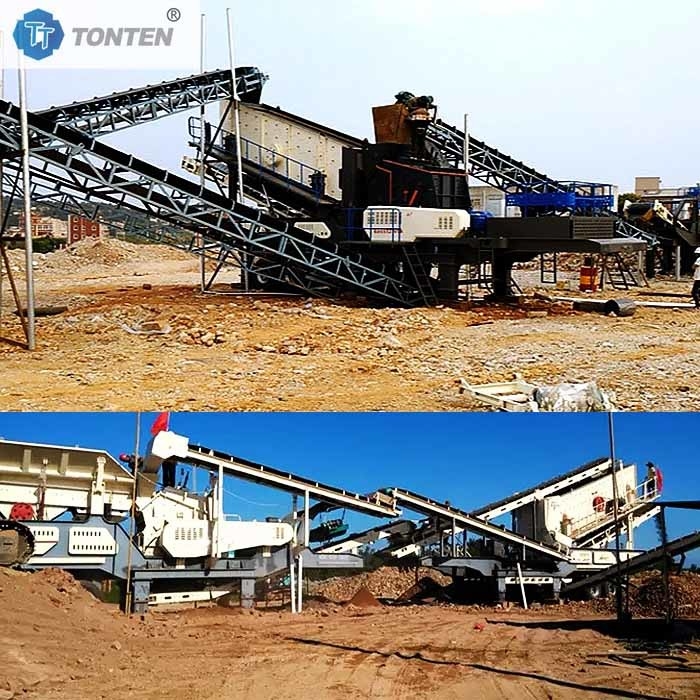 Proyecto de planta de clasificación de la máquina de segregación de residuos sólidos para el cribado de la demolición