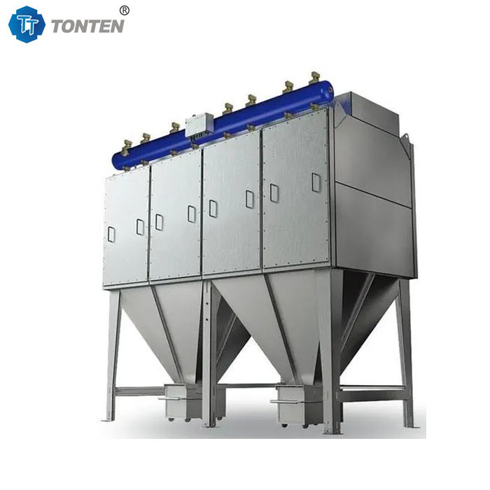 15hp 380v colector de polvo industrial filtro de bolsas de aire de pulso