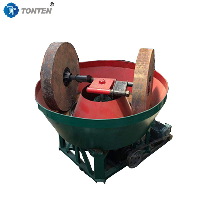 Mineral mineral mineral de hierro oro plata molino de la cacerola húmeda máquina de molienda de oro