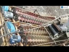 Máquina de lavar con tornillo