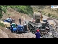 Planta machacante móvil