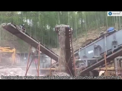 Instalaciones de producción de líneas de reciclado para la clasificación de residuos de construcción